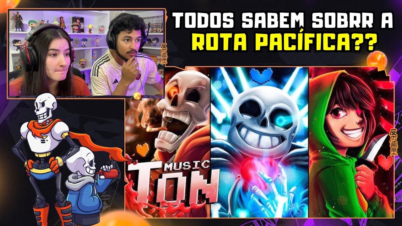 Apenas uma live | Hora do Julgamento - Bad Time Trio | Papyrus Da Batata (Undertale AU)