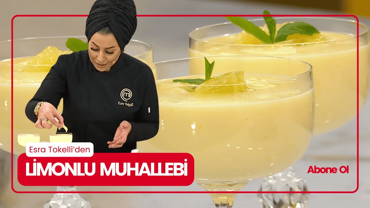 LİMONLU MUHALLEBİ | FERAH, HAFİF VE İPEKSİ KIVAM
