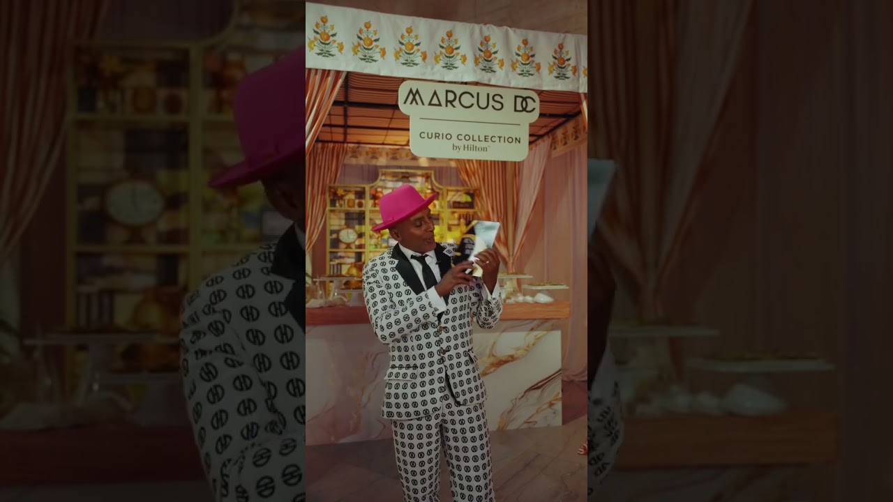 Chef Marcus Samuelsson for Marcus DC , Curio Collection by Hilton & James Beard.  #hotel #foodie