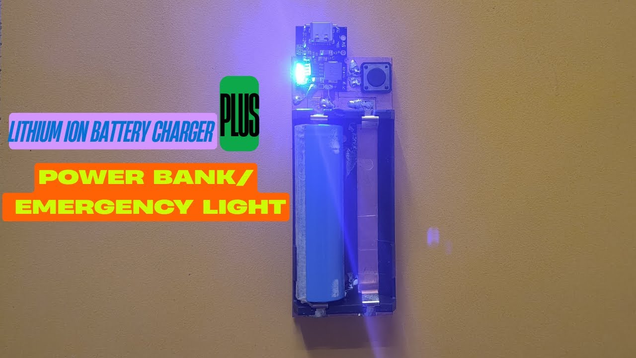 Lithium-Ion 18650 battery charger 2.0