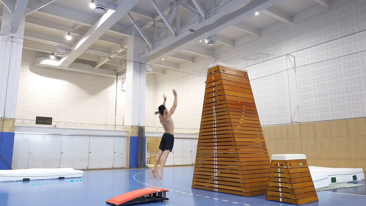 [Monster Box] The result of challenging the world's highest vault... [3m50cm] The Highest Vault I...