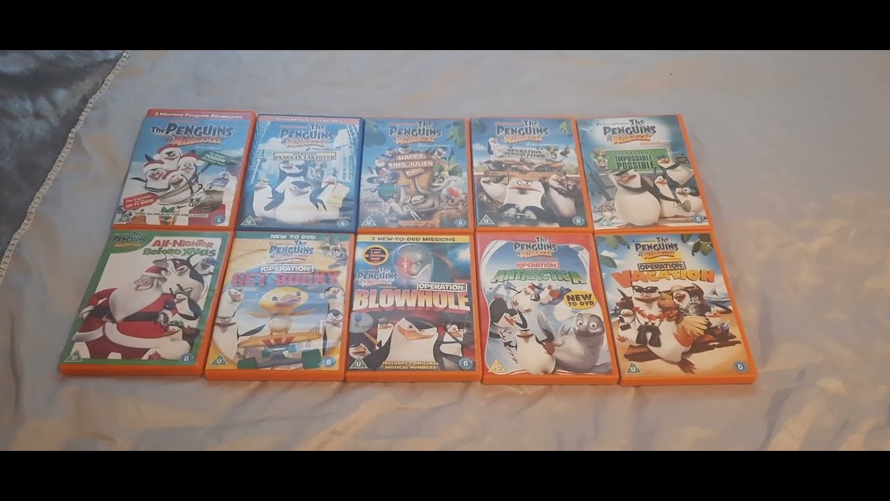 Nickelodeon's The Penguins Of Madagascar (UK) DVD Collection Unboxing