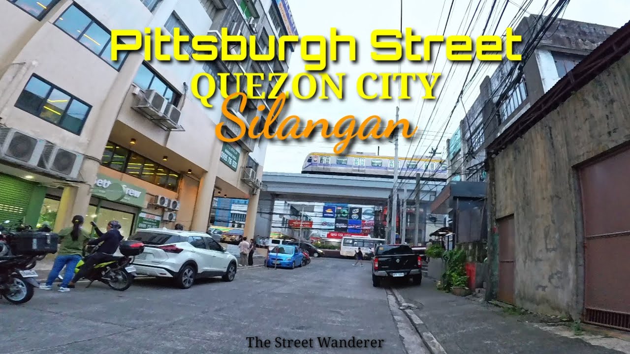 Stroll Through a Bit Rich Houses on Pittsburgh Street in Quezon City in the Philippines (245m)