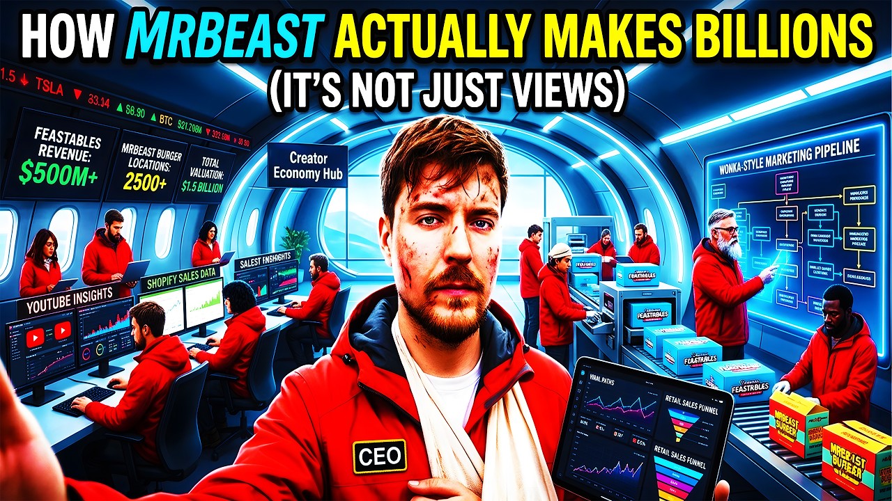 How MrBeast Actually Makes Billions (It's Not Just Views)