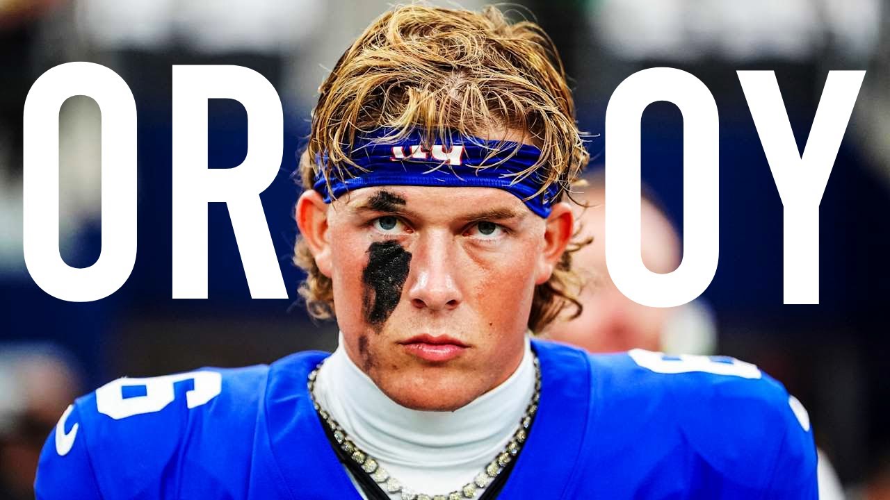 Jaxson Dart should be the 2025 NFL Offensive Rookie of the Year