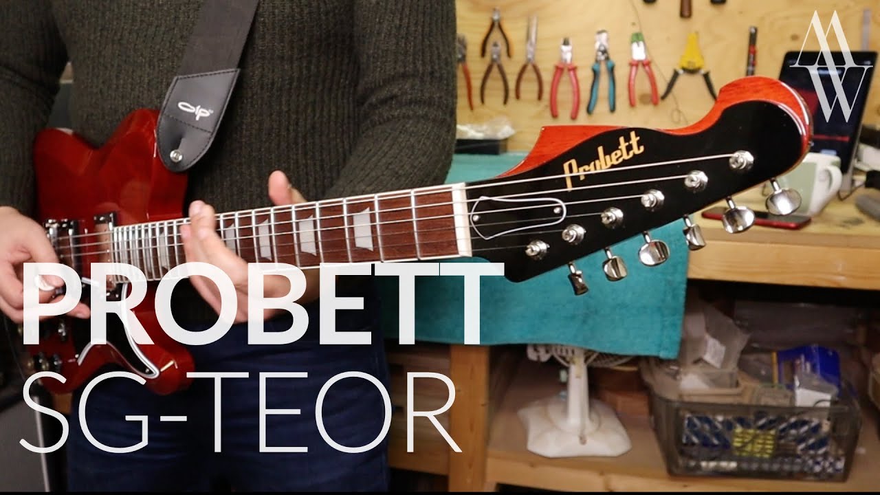 Probett SG-TEOR Electric Guitar - Michael Watts Plays...