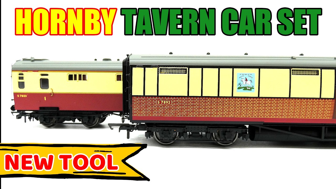 (AMAZING) REVIEW HORNBY TAVERN CAR SET
