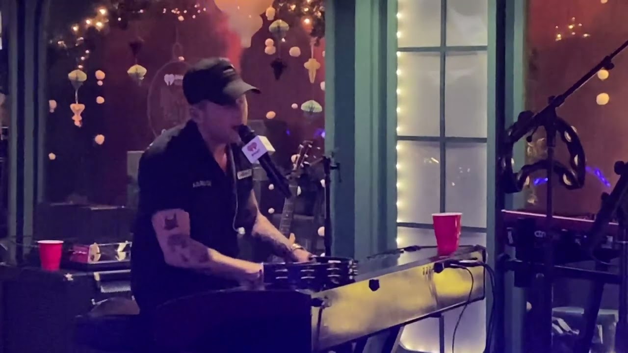 Ryan Tedder from OneRepublic performing Halo (acoustic) live at Capital One Sound Check 2023
