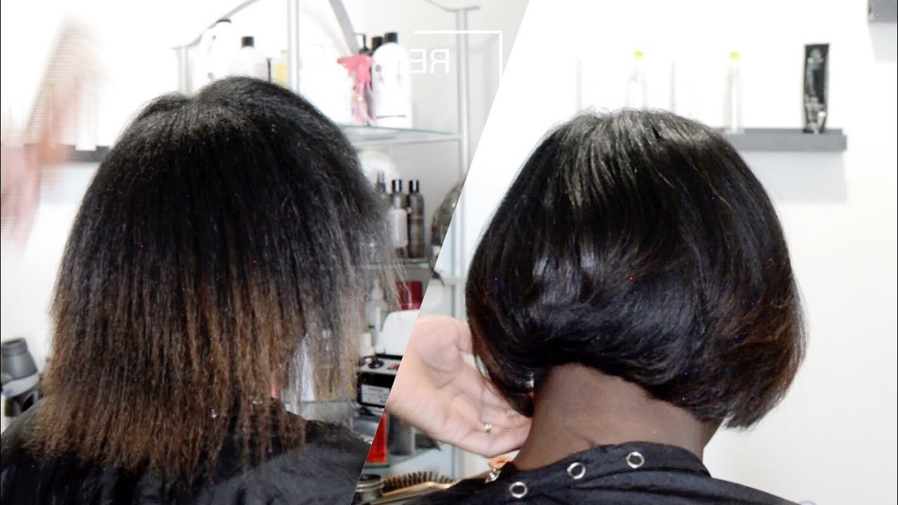 NATURAL HAIR BOB #SALONWORK