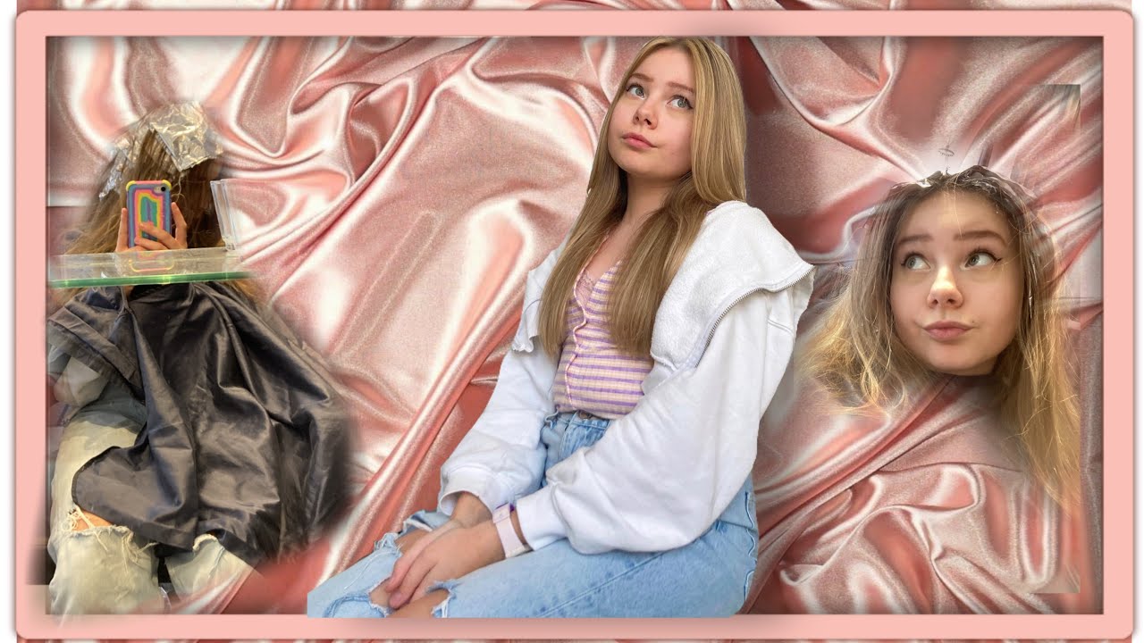 Fixar håret Hos frisören: JAG ÄR BLOND!!!💖✨￼