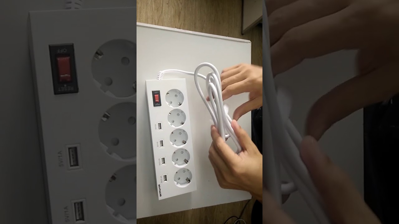Бесплатное евро 5 интерфейсов usb сетевой фильтр питания 250в 16а 1.8m кабелем с 4 порта и розеткой