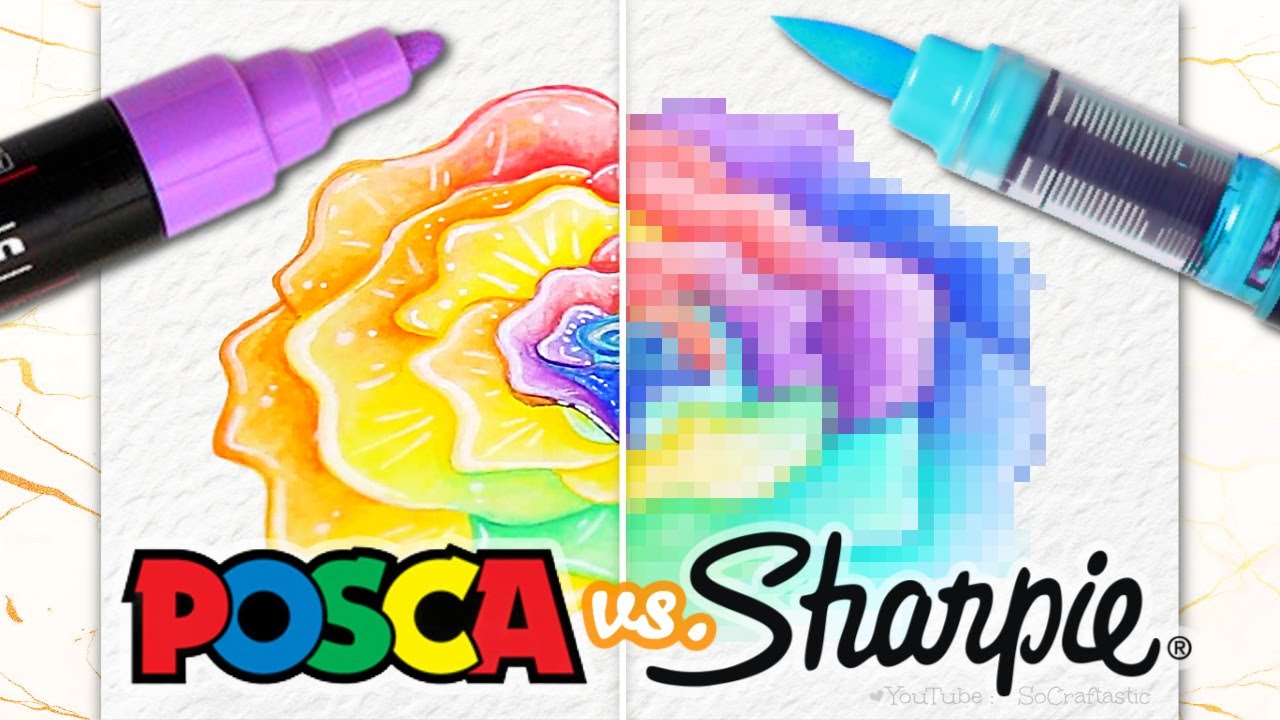 SHARPIE has PAINT PENS NOW!? Are they better than POSCA??