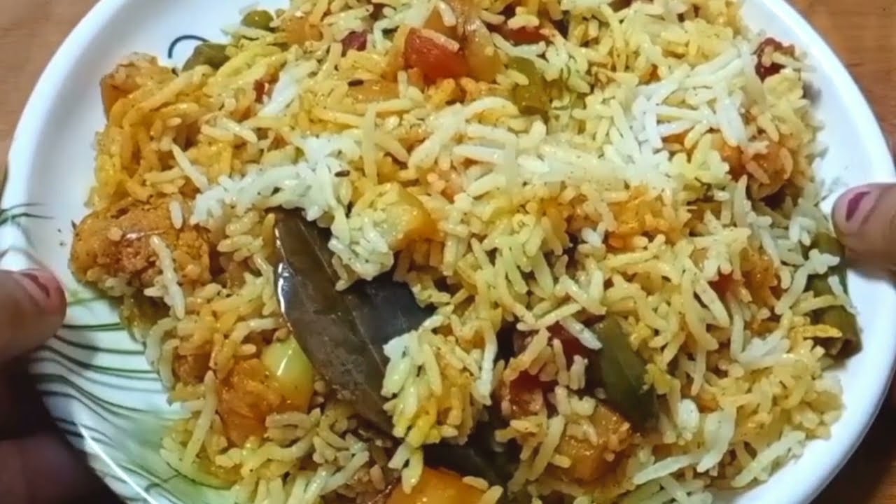 Veg biryani recipe | vegetables biriyani kaise banae | tasty and easy veg biryani 