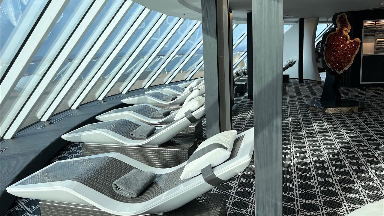 Celebrity Beyond Thermal Suite walk through- The Sea Thermal Suite
