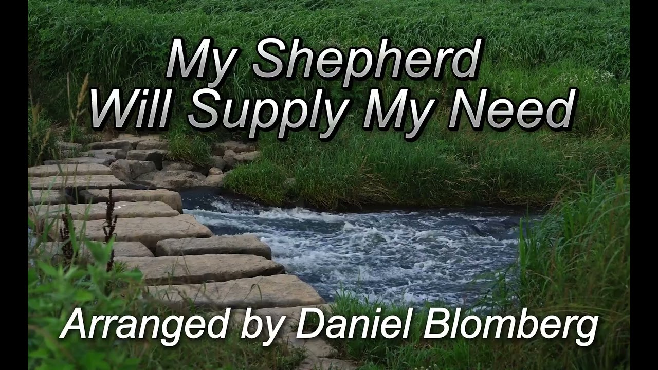 MY SHEPHERD WILL SUPPLY MY NEED | Advanced piano solo by Daniel Blomberg | Official Audio