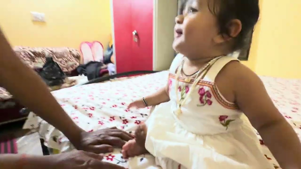 Baby Kaya with her Dadaji❤️