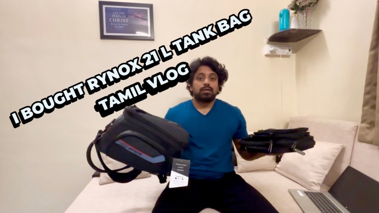 Small Touring Upgrade | Bigger Tank Bag & Vlogging Light | Tamil Vlog