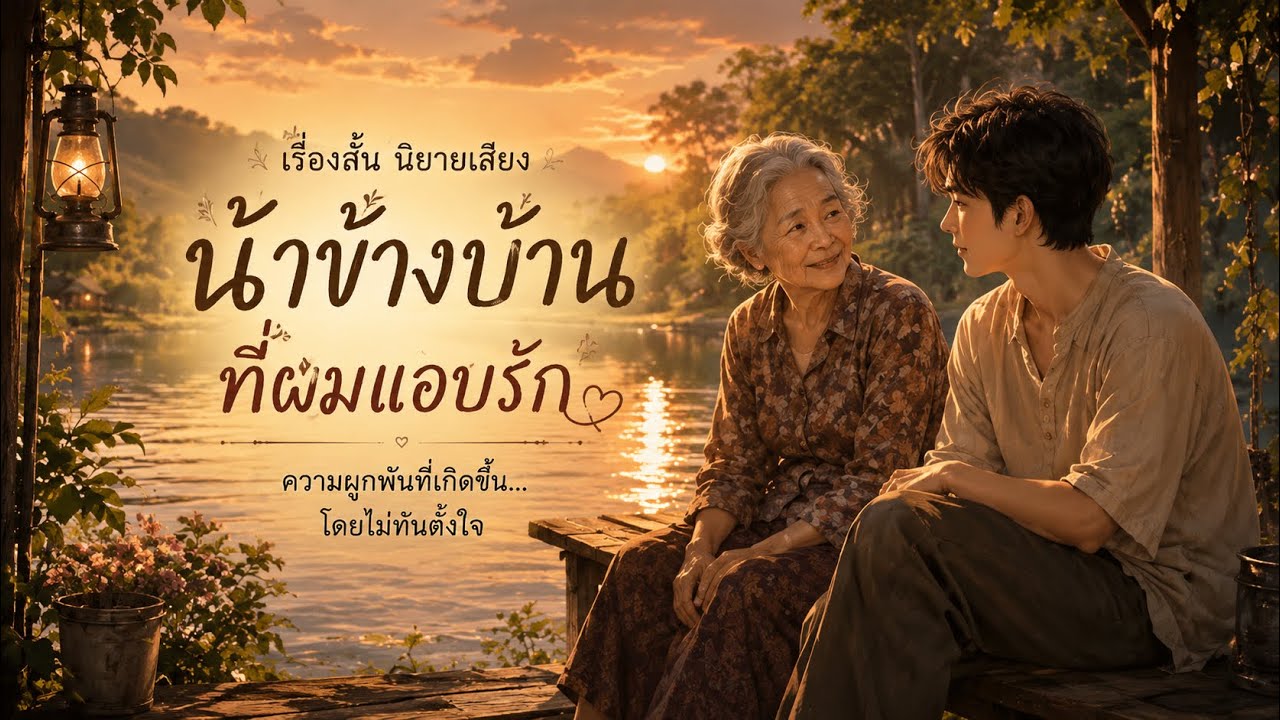 นิยายเรื่องสั้น นิยาย น้าสาวของผมชวนกันไปตากข้าวหลังบ้าน🧚