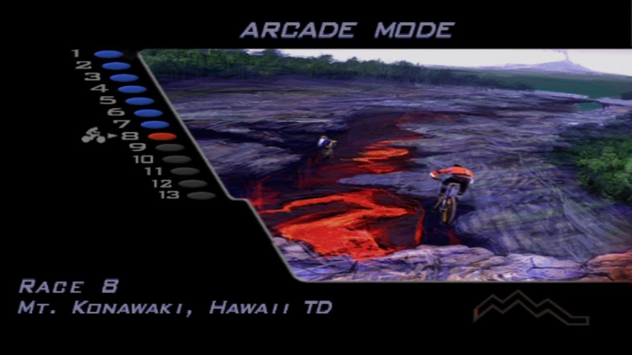 Downhill Domination pc Arcade mode Race 8 -MT, KONAWAKI, HAWAII TD