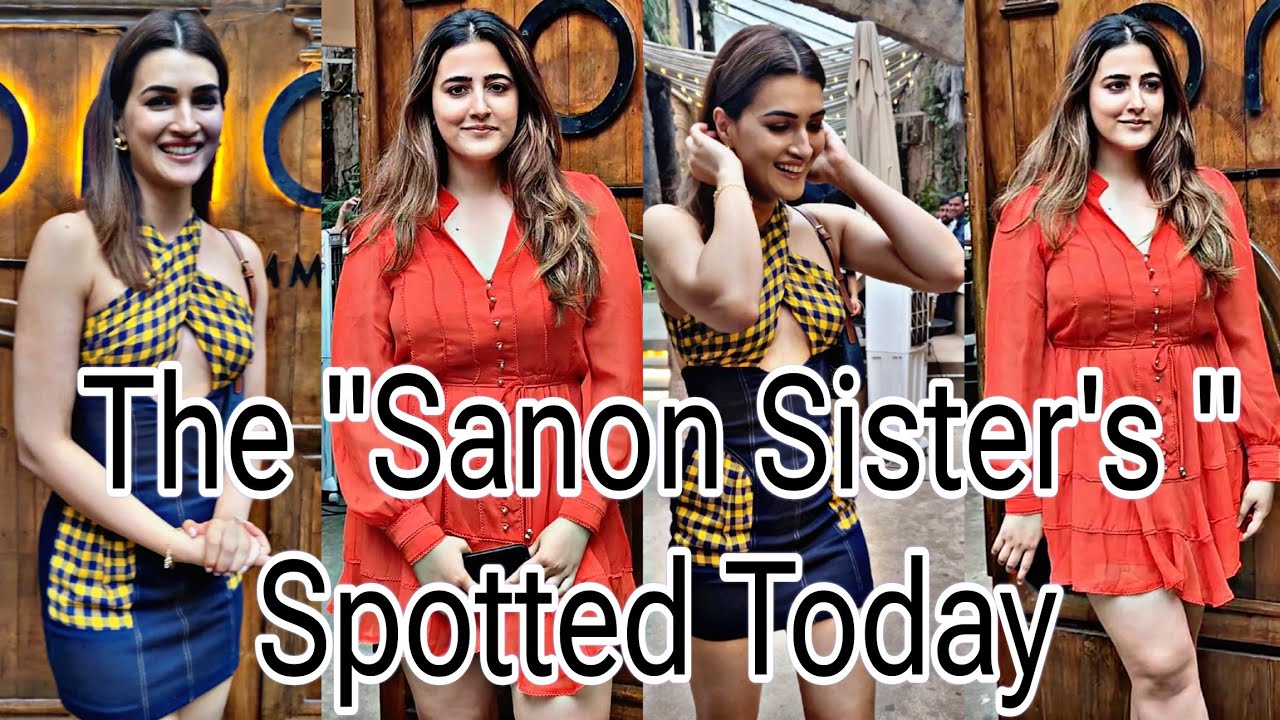 Kriti Sanon & Nupur Sanon Spotted Exiting Virat Kohli's 