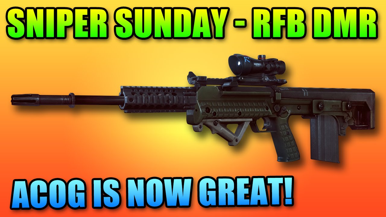 Sniper Sunday RFB DMR Review & Tactics | Battlefield 4 Sniping Gameplay