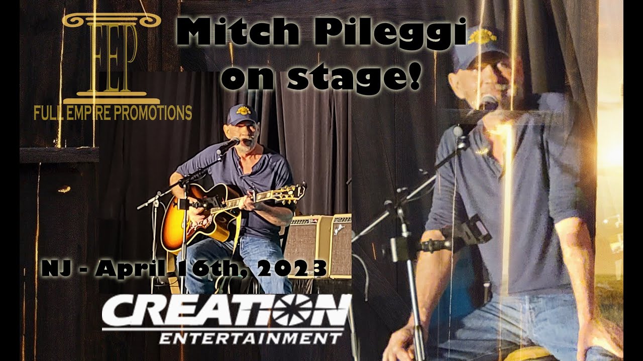The soothing voice of Mitch Pileggi! Singing at Creation's NJ event!