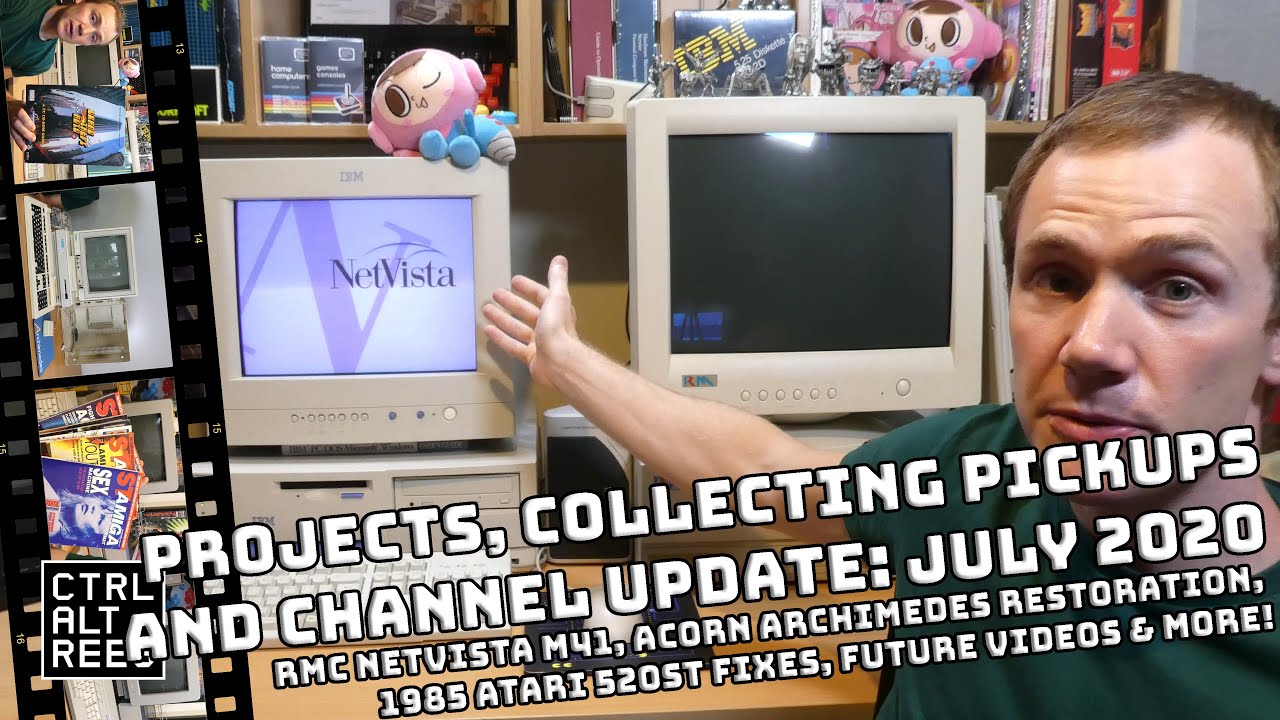 Projects & Pickups: RMC NetVista M41, Acorn Archimedes Restoration, Atari ST, Future Videos & More!
