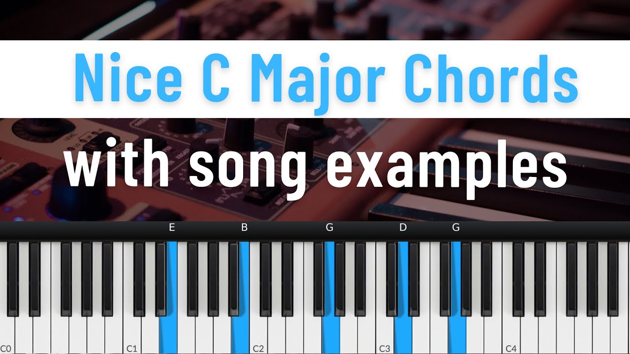 Easy walk down chords in C Major | Beginner friendly