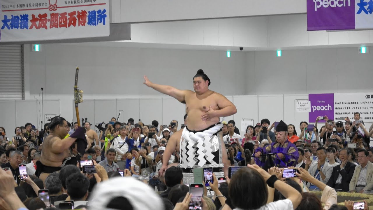 大相撲大阪・関西万博場所 #EXPO2025 #sumo #相撲 #大相撲 #万博場所 #万博