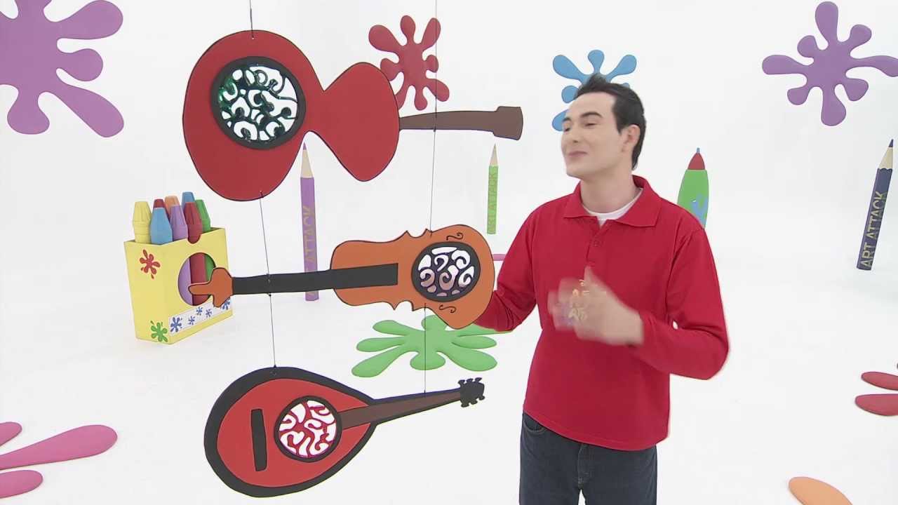 Art attack - Musico déco - Sur Disney Junior - VF