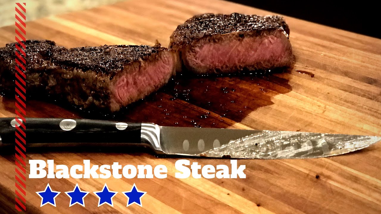 Blackstone Griddle Steak| How to cook a steak