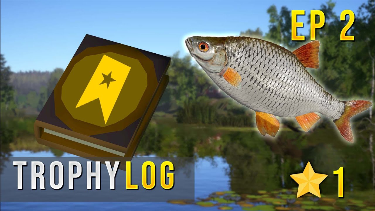 Russian Fishing 4 TROPHY LOG EP 2- Out First TROPHY #rf4 #russianfishing4