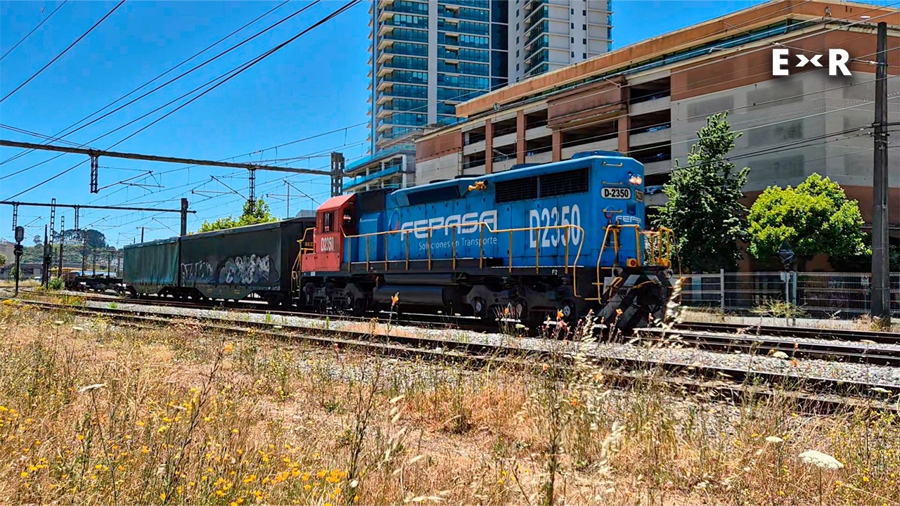 Mix de trenes en el Gran Concepción 🇨🇱
