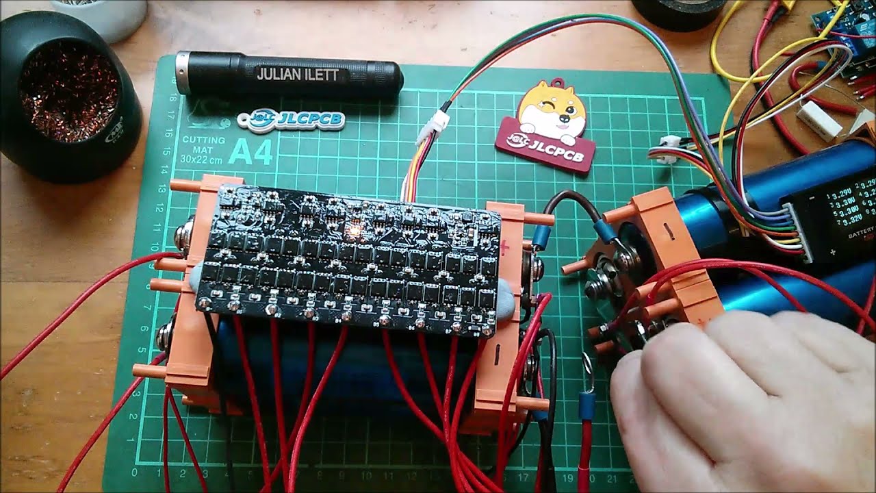 8S Flying Capacitors Balancer for NMC/LFP