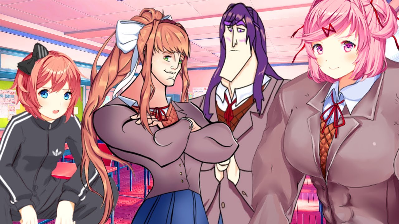まともな女の子がいないドキドキ肉体改造部｜ドキドキ文芸部MOD