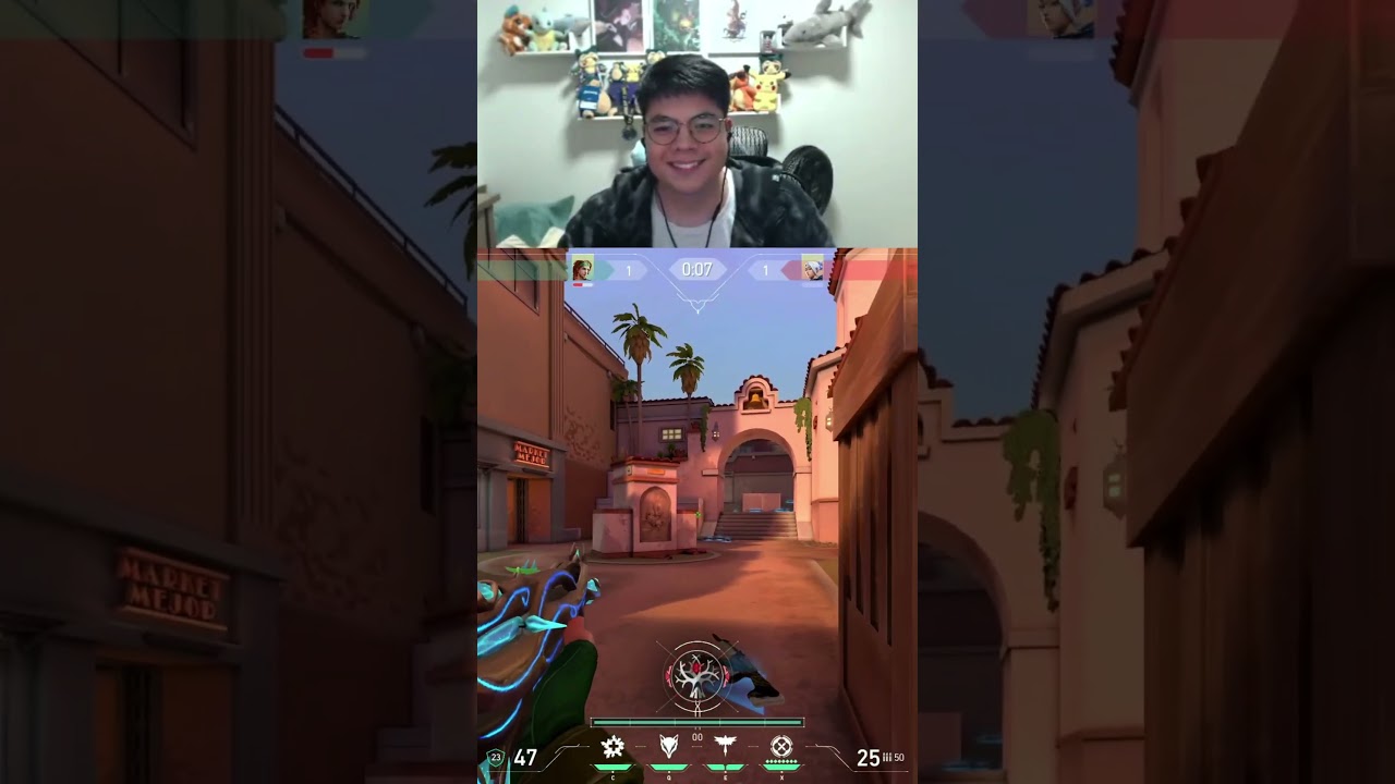 Fui x1 com @FRTTT no Valorant kkkkkk #valorant