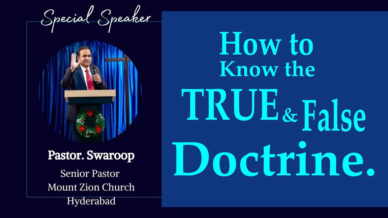 How to know the true and false Doctrine