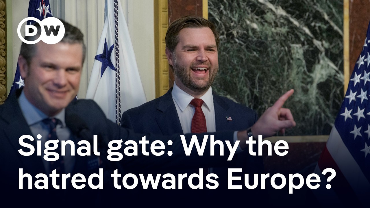 Signalgate: Should Europe be more concerned about VP Vance than President Trump himself? | DW News