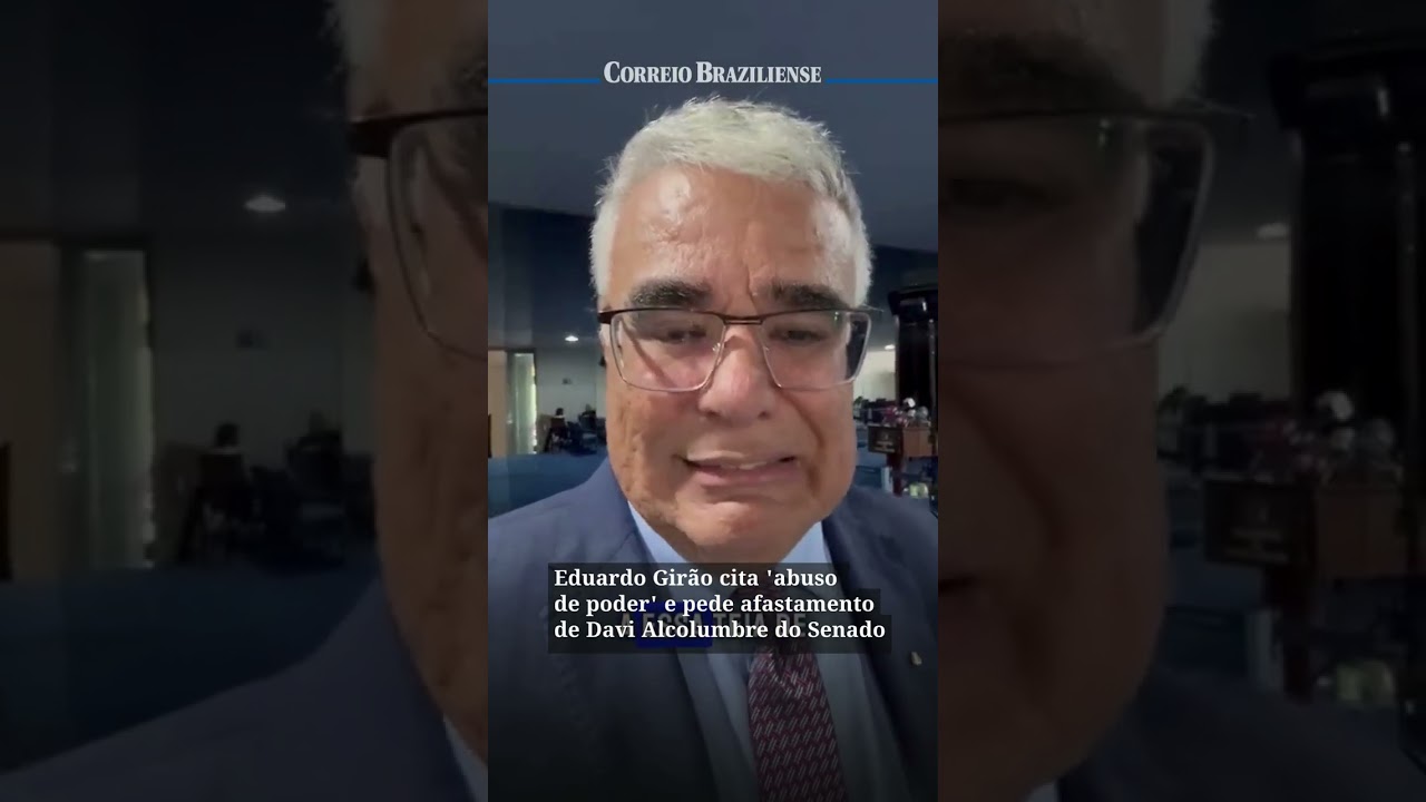 EDUARDO GIR&Atilde;O CITA 'ABUSO DE PODER' E PEDE AFASTAMENTO DE DAVI ALCOLUMBRE DO SENADO