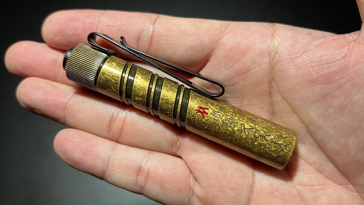 OLIGHT I3T 2 EOS BRASS FRIENDSHIP 2024 ทองเหลือง รุ่นแจกพิเศษ ไม่มีขายทั่วไป พฤศจิกายน 2023