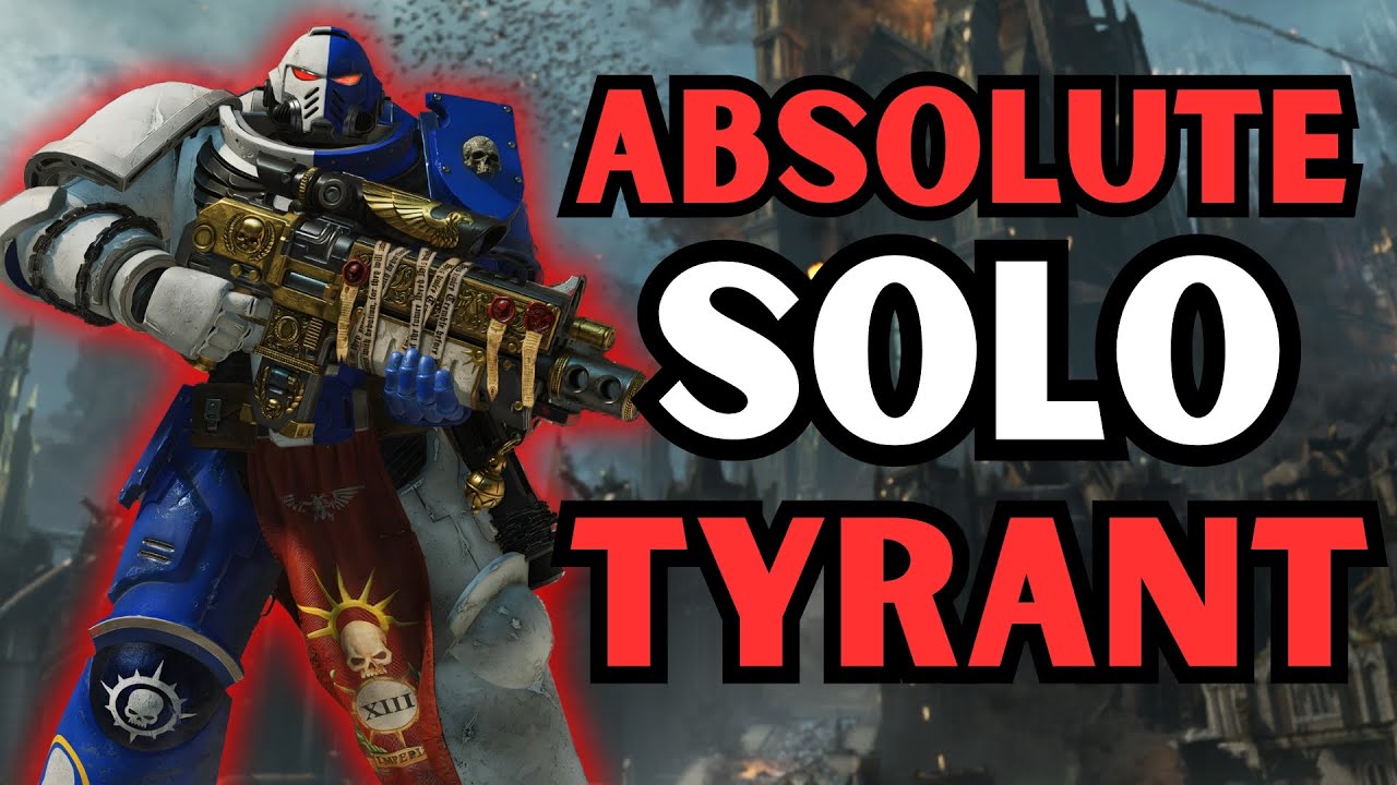 Lone Tactical Completely DOMINATES Absolute Difficulty Hive Tyrant - True Solo l Space Marine 2
