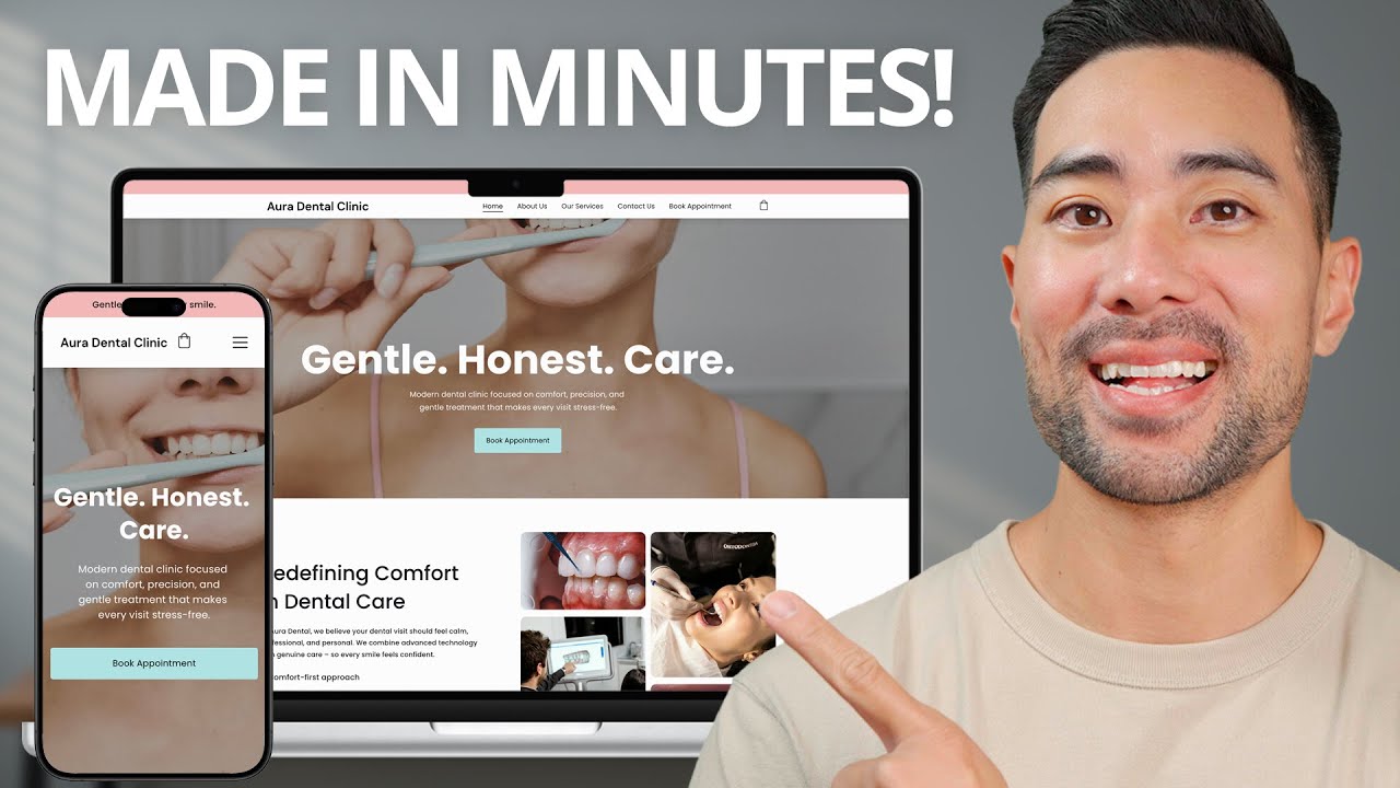 How To Make a Website With AI in Minutes!
