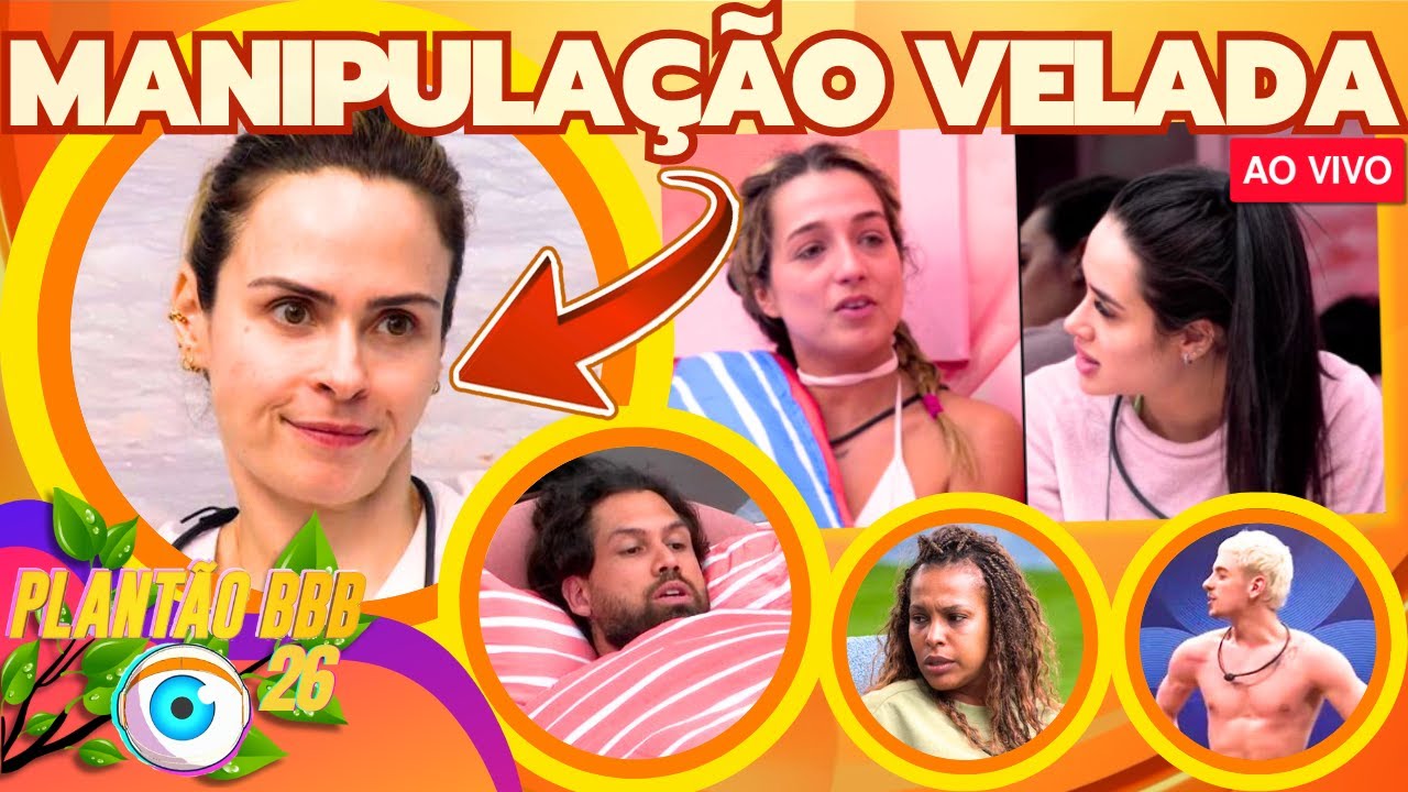 🔴BBB26: MANIPULAÇÃO! SAMIRA TEME SER PLANTA, MATHEUS DETONA ANA PAULA, BRIGIDO QUER SOL NO PAREDÃO!