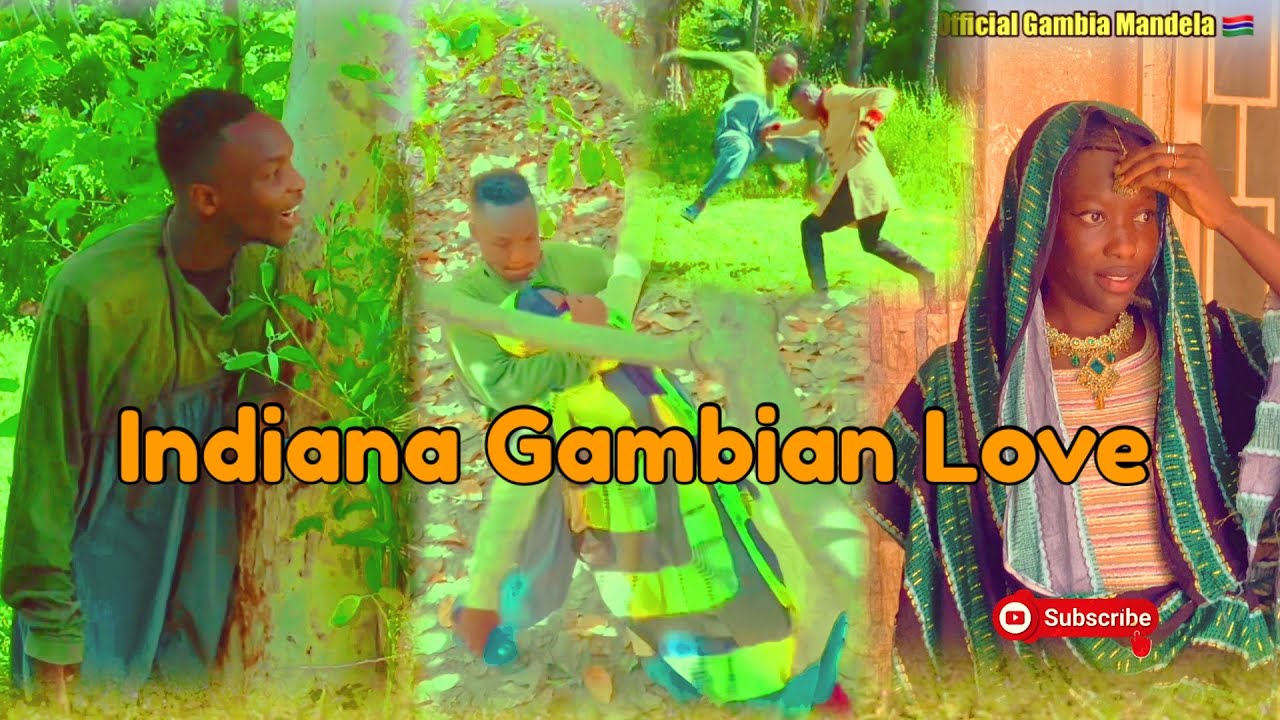 INDIAN GAMBIAN LOVE// Malang Kuyateh & Tapha Mandela  (Gambia Indian Comedy)