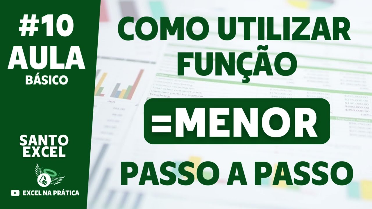 📊Como usar a fórmula MENOR no Excel para encontrar o valor mais baixo em um intervalo de células