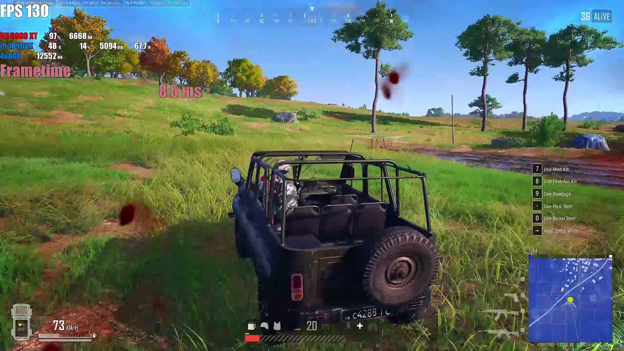 RX 6900 XT | PUBG 1440P Ultra Settings