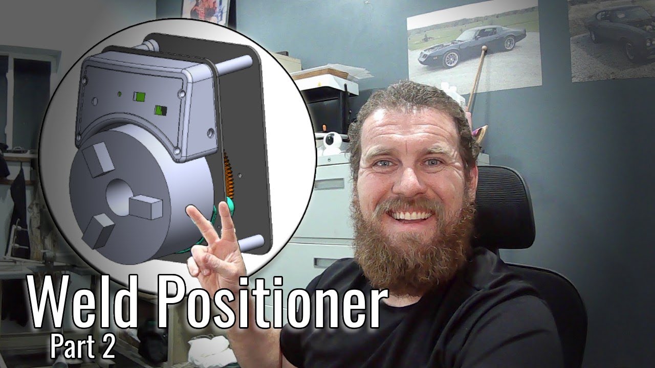 CAD → CAM → CNC — Weld Positioner Part 2