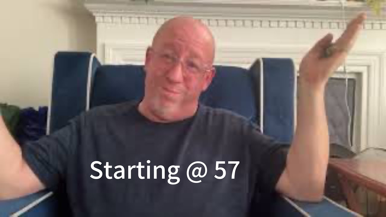 Why I started a YouTube channel @ 57