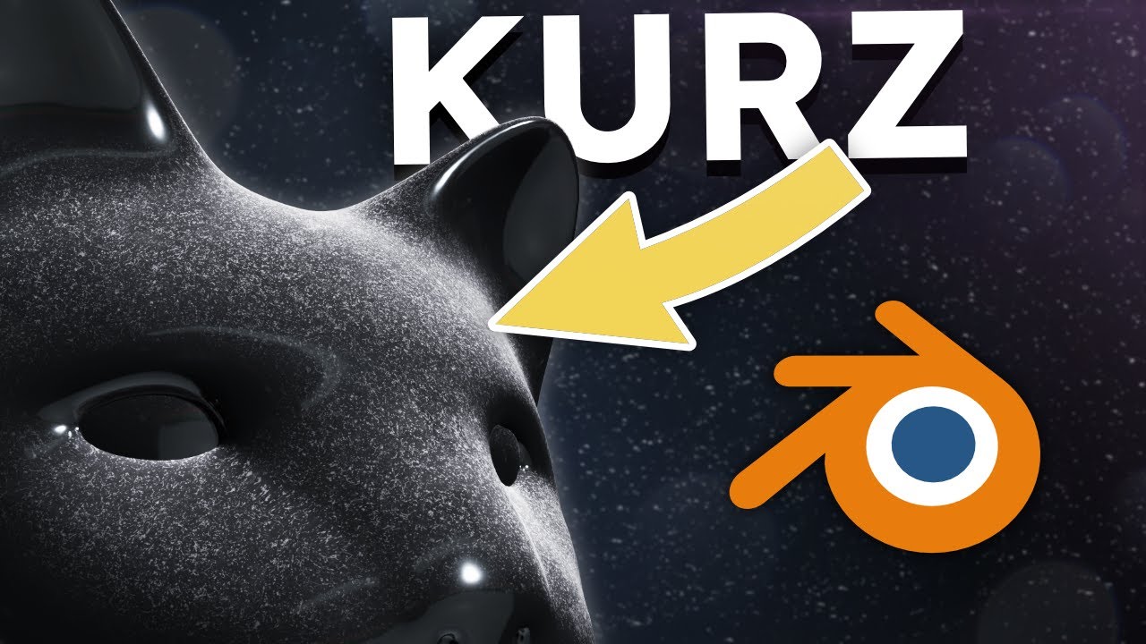 Jak dodać KURZ do dowolnego obiektu w Blender?
