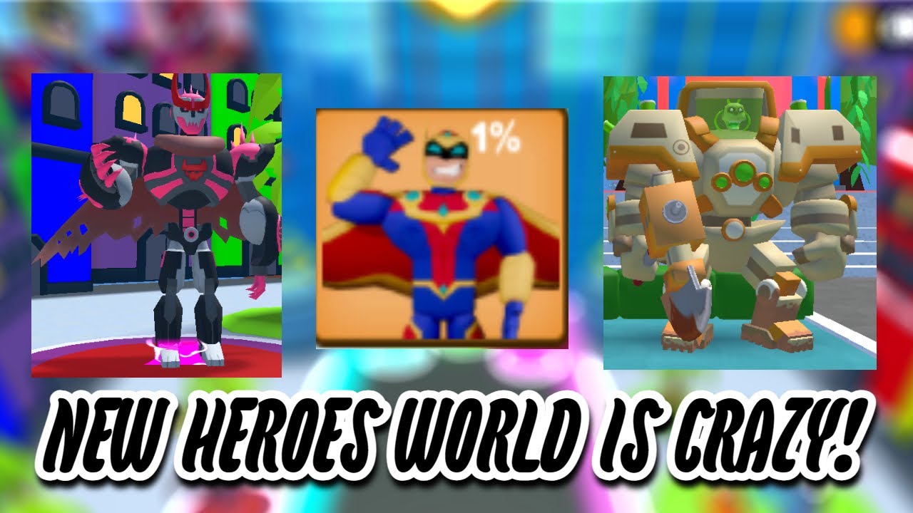 THE NEW HEROES WORLD IN WORLD DEFENDERS IS CRAZY! Roblox